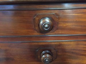 Goerge 111 Mahogany secretaire library breakfront bookcase