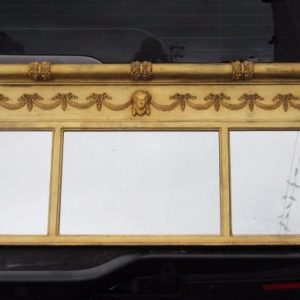 Regency Gilt Overmantle Mirror
