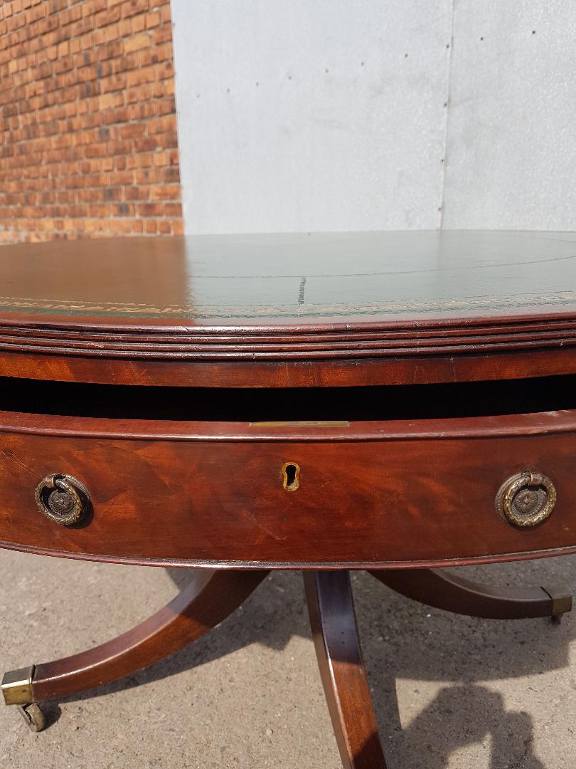 Georgian mahogany Drum Table Georgian mahogany Drum Table
