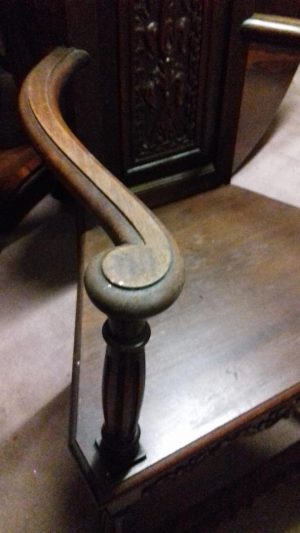 Provincial French armchairs