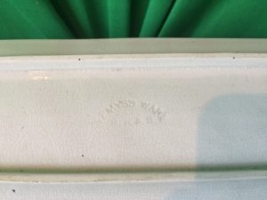 Wemyss Black Cockerel Rectangular Tray