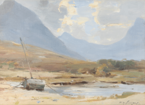 William Miller Frazer (1864 - 1961), oil on board