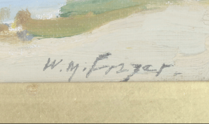 William Miller Frazer (1864 - 1961), oil on board