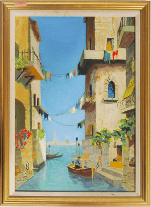 Tribute to Doyly John Oil on Board.
