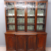 Victorian Library four door breakfront bookcase