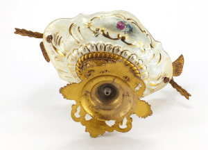 Victorian Porcelain centrepiece decorated with doves