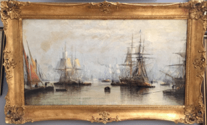 Attributed to Clarkson Frederick Stanfield, R.A. (1793-1867): Oil on canvas