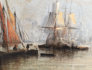 Attributed to Clarkson Frederick Stanfield, R.A. (1793-1867): Oil on canvas