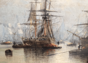 Attributed to Clarkson Frederick Stanfield, R.A. (1793-1867): Oil on canvas