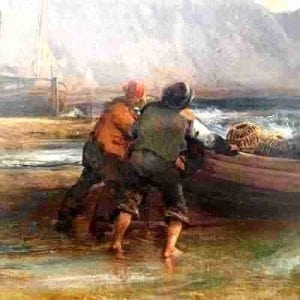  William Shayer, Senior, (1787-1879), Large Oil on Canvas