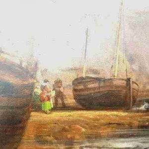  William Shayer, Senior, (1787-1879), Large Oil on Canvas