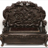 Fine Chinese Ching Dynasty Carved Settle