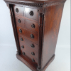 Unusual Victorian Mahogany Wellington chest