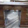 Early 20th-century mahogany twin pedestal desk