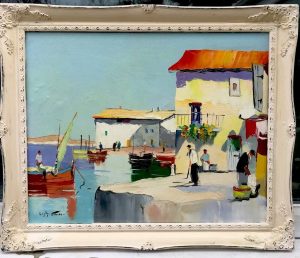 Cecil Rochfort Doyly John. Oil