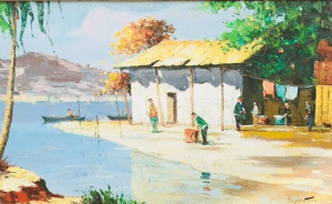 Cecil Rochfort Doyly John Oil on Panel