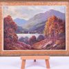 Douglas Falconer. Oil on Board. "Loch Affric"