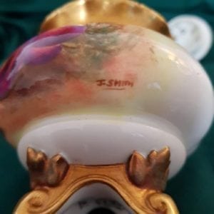 A Royal Worcester Fallen Fruits pot pourri and cover