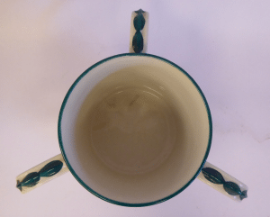 A Wemyss ware pottery Tyg. Thistles.