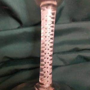Mid 18th century double airtwist Cordial Glass