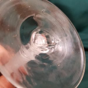 Mid 18th century double airtwist Cordial Glass