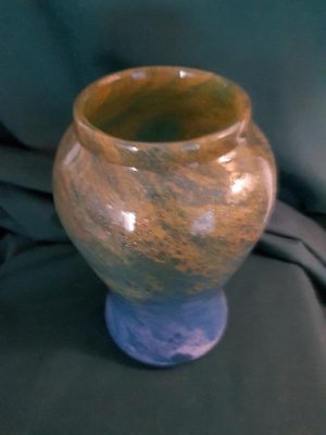 A Monart Oviform Vase