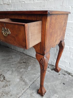 18th century style Burr Walnut four drawer Dresser