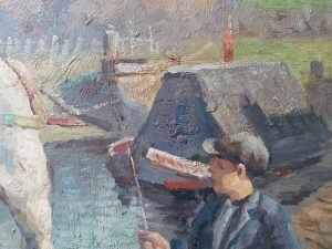 Harry Fidler Oil Painting