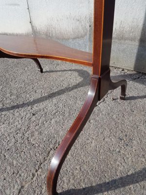 Georgian crossbanded mahogany triplate miniture Dressing Table