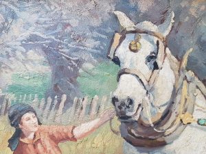 Harry Fidler Oil Painting