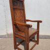 A 19th century Carved Oak Wainscot Chair