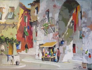 Cecil Rochfort Doyly John Oil painting