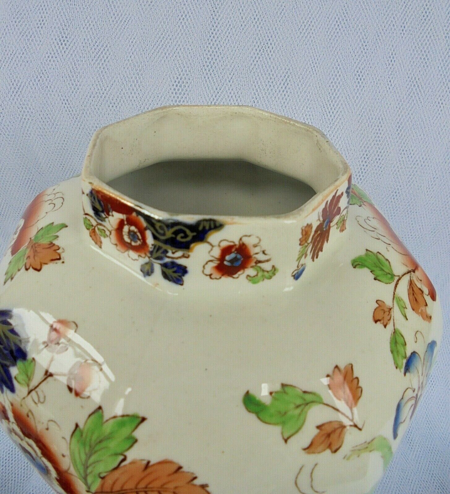 Masons Ironstone Lidded Urn Masons Ironstone Lidded Urn