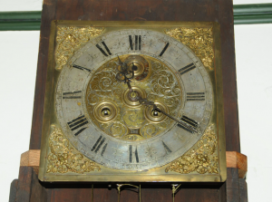 18th cent Marquetry Longcase Clock