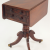 William IV rosewood crossbanded side table