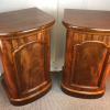 Pair of Victorian mahogany Pedestal sideboards