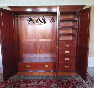 A Superb Edwardian family wardrobe