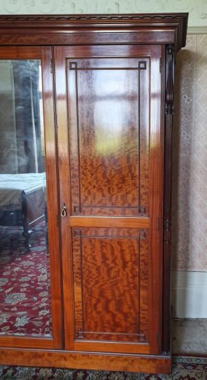 A Superb Edwardian family wardrobe