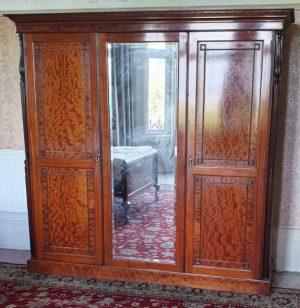 A Superb Edwardian family wardrobe