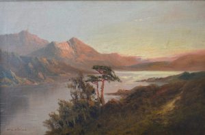 Alfred De Breanski Snr Oil painting