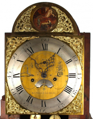 A good 18thcent Mahogany longcase clock (Samuel Bentley)