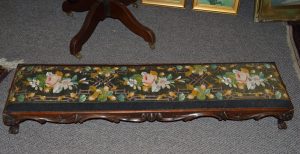 A Victorian Tanzi foot stool
