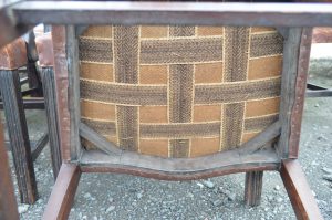 Set of 11 Geo III mahogany dining chairs