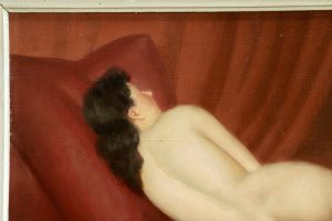 MAURICE BRIARD (1881-1957) Nude Oil painting