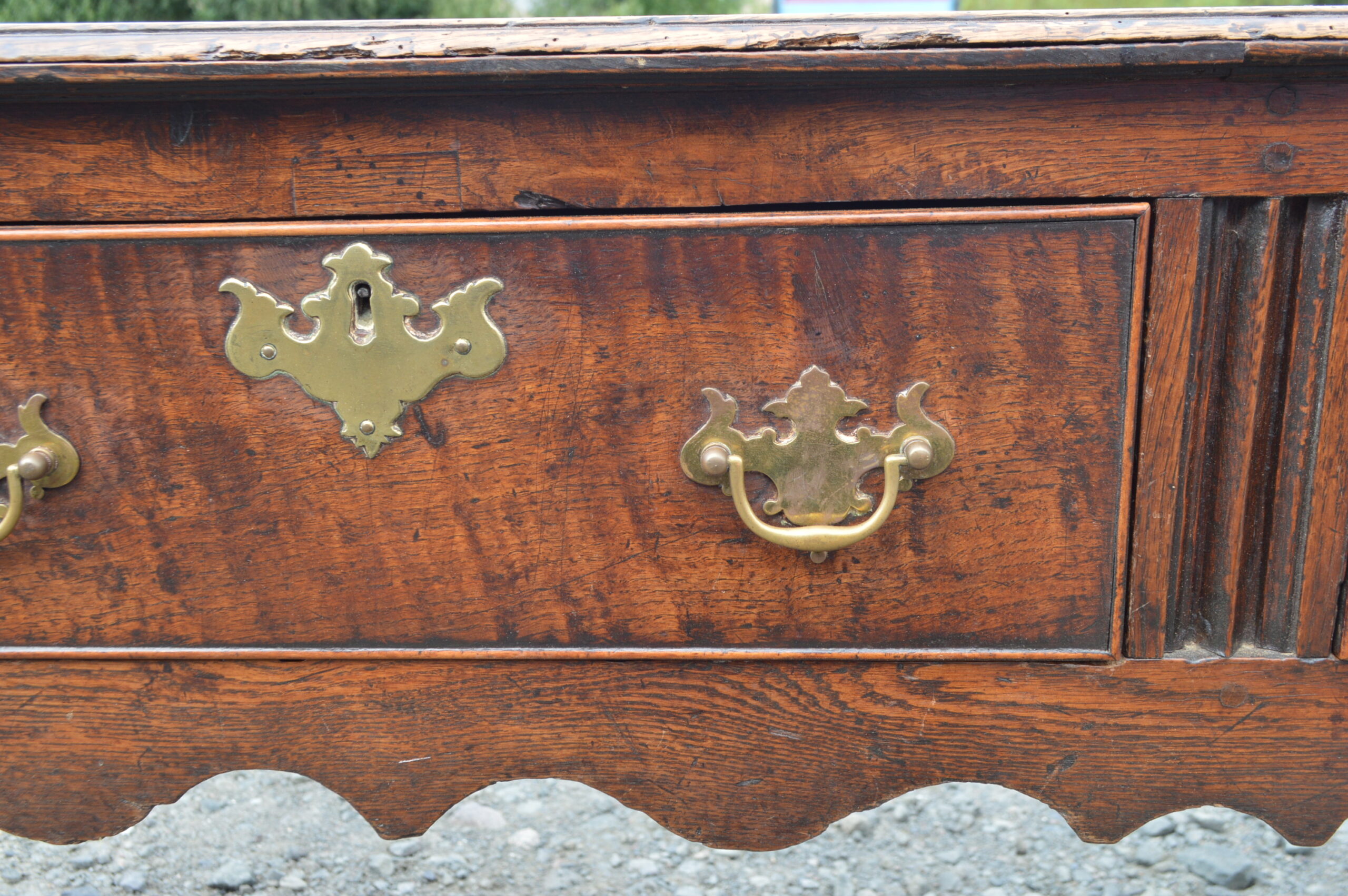 18th century Oak Bench Dresser 18th century Oak Bench Dresser