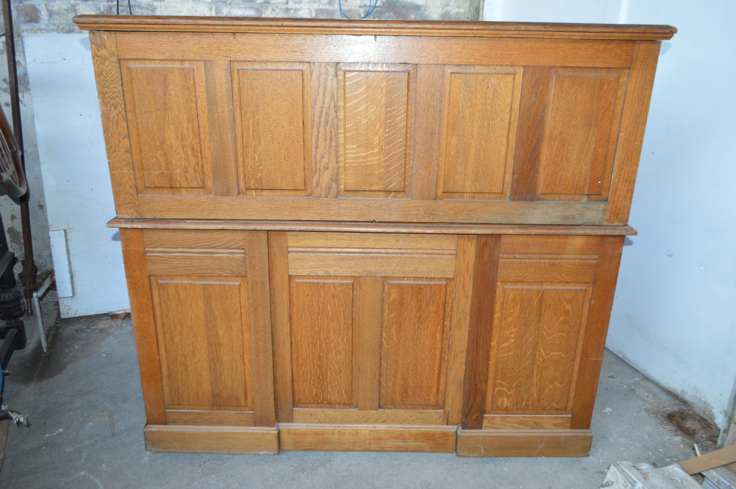 Superior Victorian oak roll top desk Superior Victorian oak roll top desk