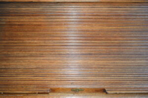 Superior Victorian oak roll top desk