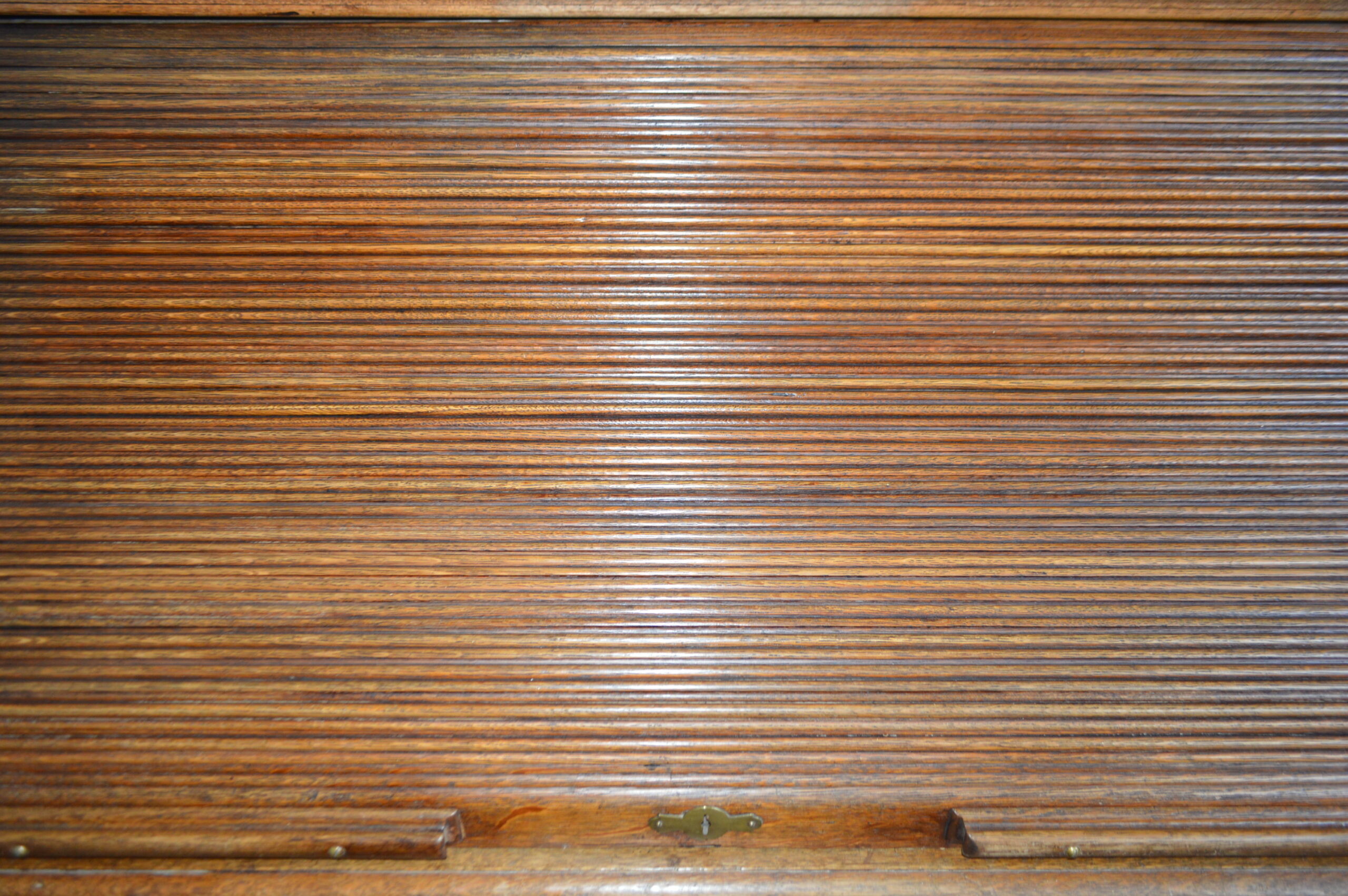 Superior Victorian oak roll top desk Superior Victorian oak roll top desk