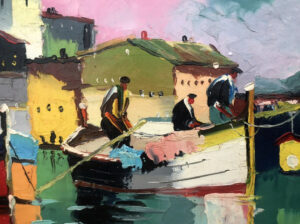 Cecil Rochfort D'Oyly John Oil Painting.