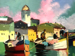 Cecil Rochfort D'Oyly John Oil Painting.
